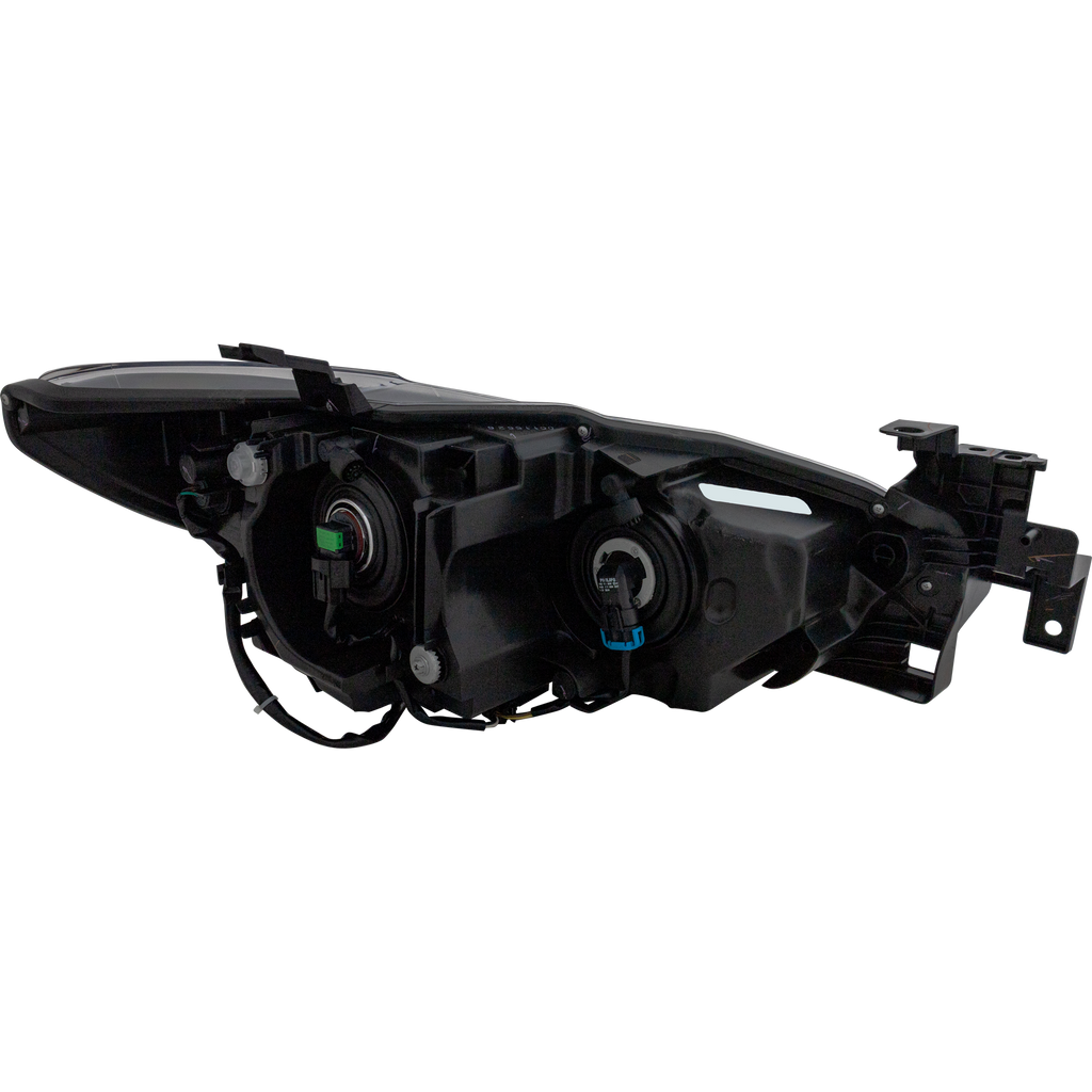 MAZDA 6 14-17 HEAD LAMP RH, Lens and Housing, Halogen, Sport/Touring Models