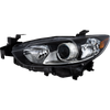 MAZDA 6 14-17 HEAD LAMP LH, Lens and Housing, Halogen, Sport/Touring Models - CAPA