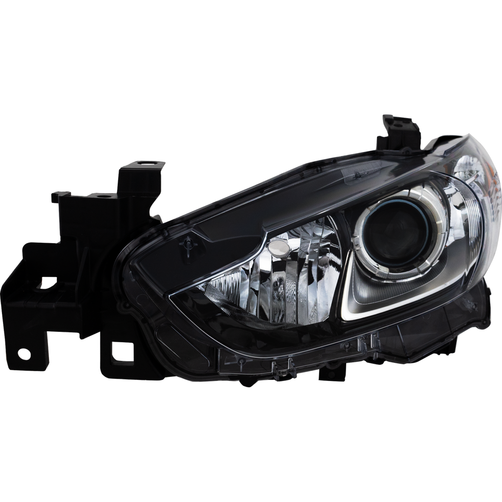 MAZDA 6 14-17 HEAD LAMP LH, Lens and Housing, Halogen, Sport/Touring Models - CAPA