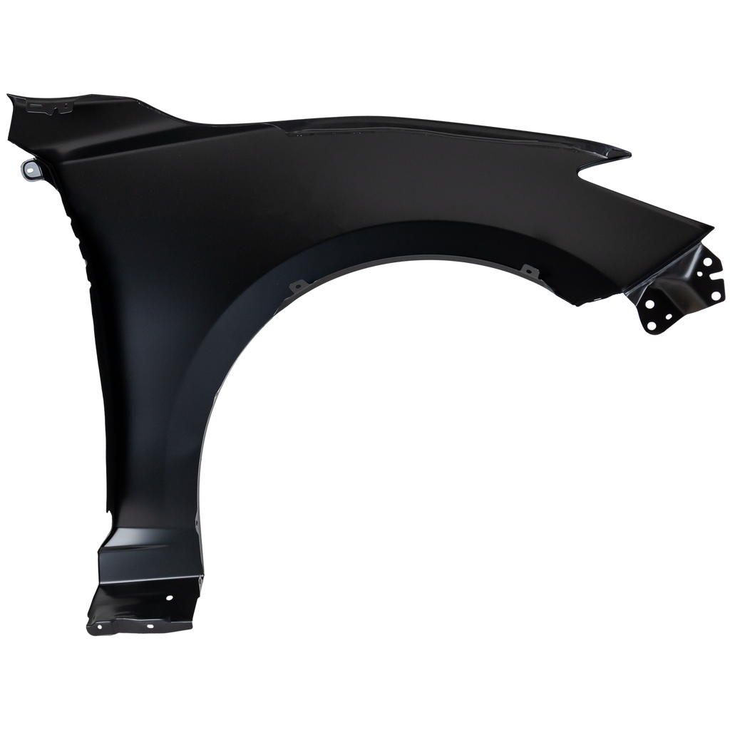 MAZDA 3 14-18 FRONT FENDER LH, Primed, Steel, w/o Signal Light Hole - CAPA