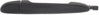 MAZDA 6 09-13 FRONT EXTERIOR DOOR HANDLE LH, Outside, Primed Black, w/o Keyhole, Plastic (=REAR)