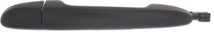 MAZDA 6 09-13 FRONT EXTERIOR DOOR HANDLE LH, Outside, Primed Black, w/o Keyhole, Plastic (=REAR)