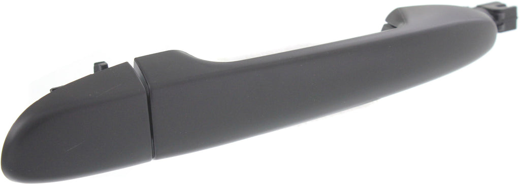MAZDA 6 09-13 FRONT EXTERIOR DOOR HANDLE LH, Outside, Primed Black, w/o Keyhole, Plastic (=REAR)