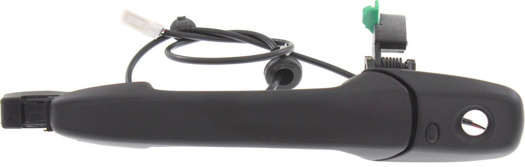 CX-9 07-13 FRONT EXTERIOR DOOR HANDLE LH, Primed Black, w/ Keyhole, w/ Smart Entry