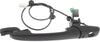 CX-9 07-13 FRONT EXTERIOR DOOR HANDLE LH, Primed Black, w/ Keyhole, w/ Smart Entry