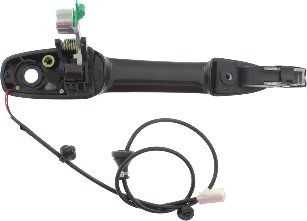 CX-9 07-13 FRONT EXTERIOR DOOR HANDLE LH, Primed Black, w/ Keyhole, w/ Smart Entry