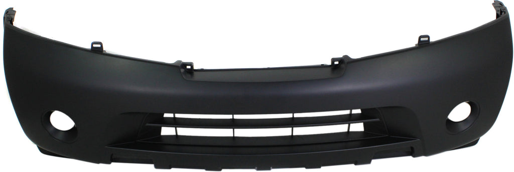 ARMADA 08-15 FRONT BUMPER COVER, Primed Top, Textured Bottom, w/o Park Distance Sensor - CAPA