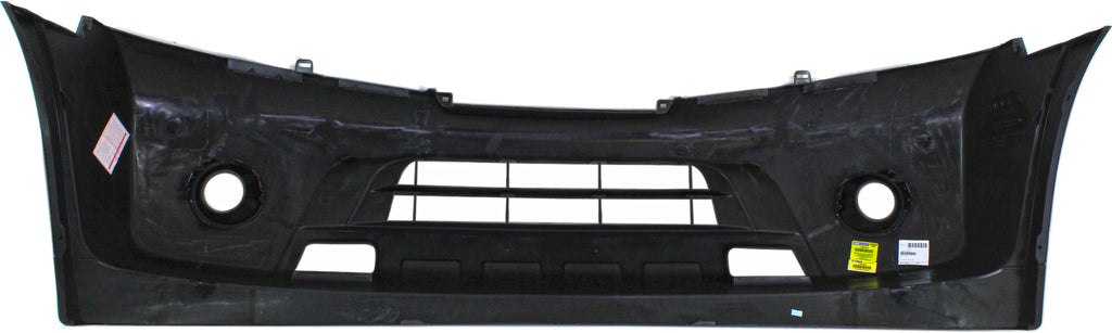 ARMADA 08-15 FRONT BUMPER COVER, Primed Top, Textured Bottom, w/o Park Distance Sensor - CAPA