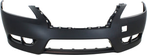 SENTRA 13-15 FRONT BUMPER COVER, Primed, Standard Type, S/SL/SV Models - CAPA