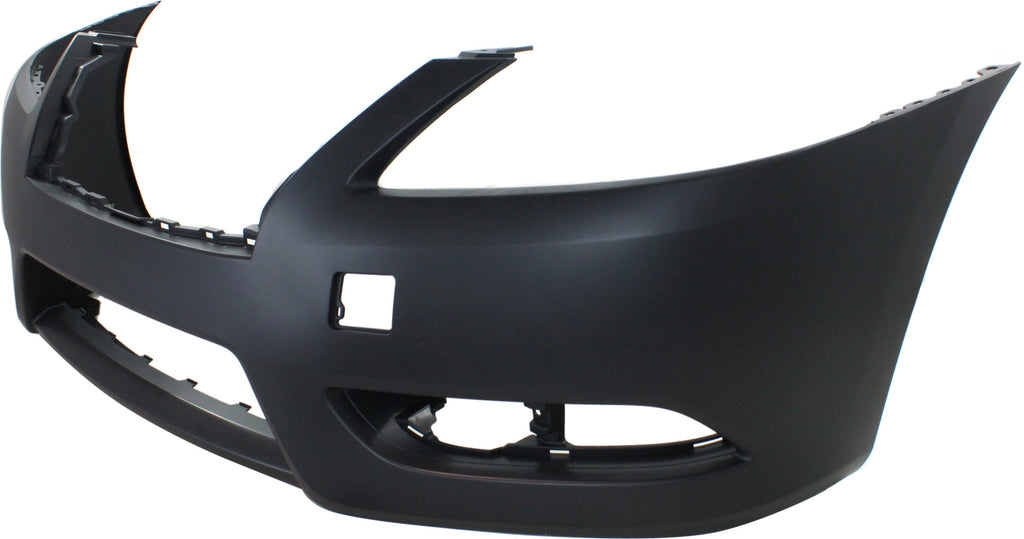 SENTRA 13-15 FRONT BUMPER COVER, Primed, Standard Type, S/SL/SV Models - CAPA