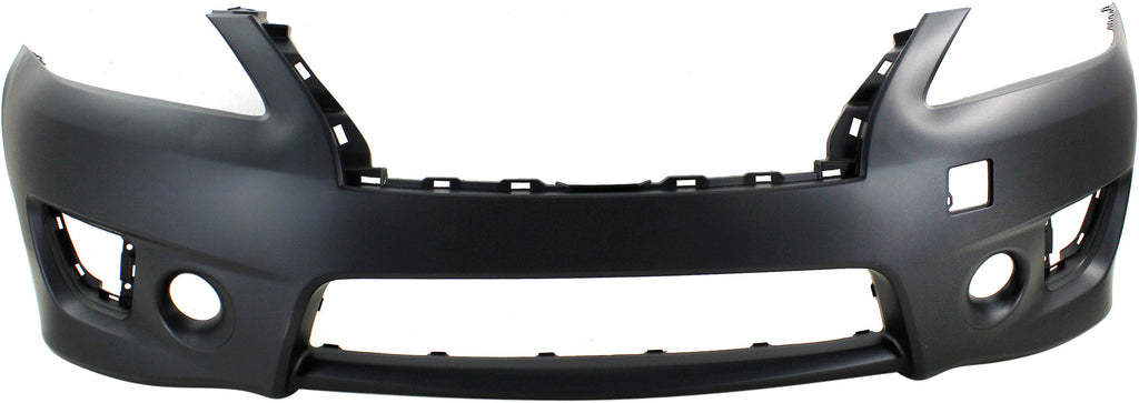 SENTRA 13-15 FRONT BUMPER COVER, Primed, Sport Type, SR Model - CAPA