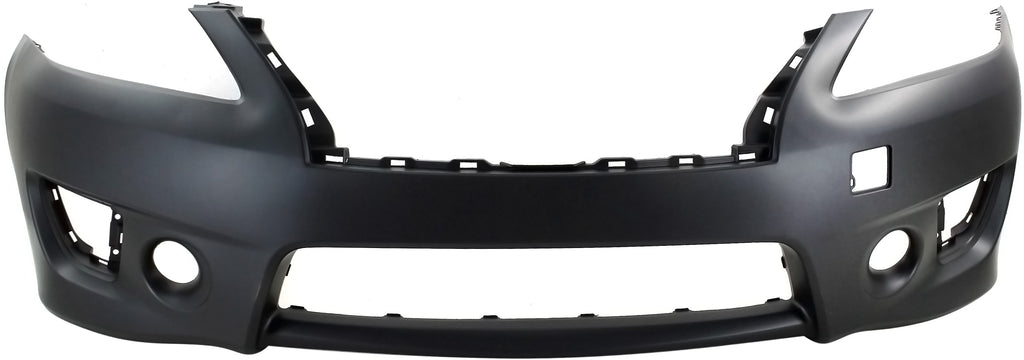 SENTRA 13-15 FRONT BUMPER COVER, Primed, Sport Type, SR Model