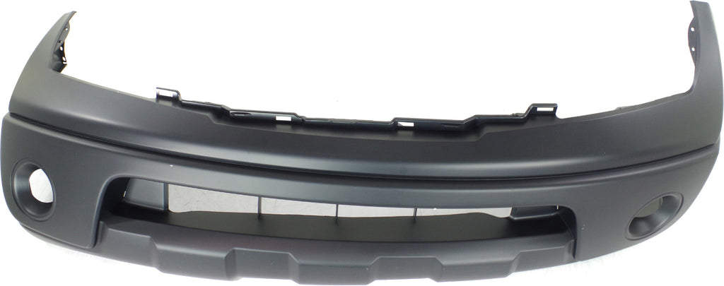 FRONTIER 05-08 FRONT BUMPER COVER, Primed, Plastic, 2.5L Eng, 1-Piece Type Bumper