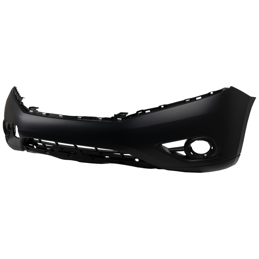 PATHFINDER 13-16 FRONT BUMPER COVER, Primed Upper, Textured Lower, (14-14 Hybrid Model) - CAPA