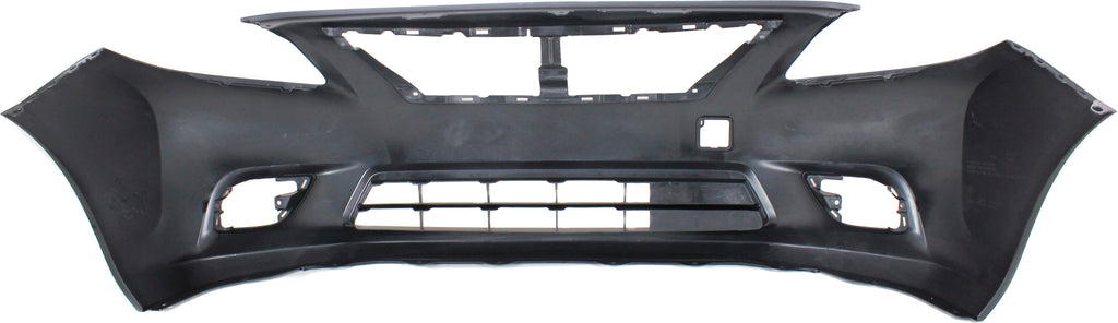 VERSA 13-14 FRONT BUMPER COVER, Primed, Automatic CVT