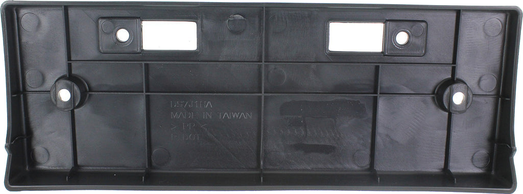 ROGUE 14-16 FRONT LICENSE PLATE BRACKET, Textured Black, (Korea Built Vehicle 15-16)/Japan/USA Built Vehicle