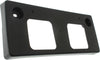 MAXIMA 16-18 FRONT LICENSE PLATE BRACKET, Textured Black