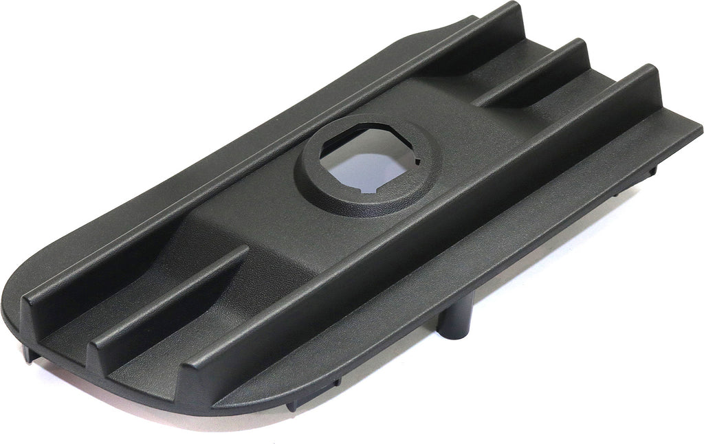 TITAN XD 16-21 FRONT BUMPER FILLER LH, Grille Cover, Textured, w/ Parking Aid Sensor Holes