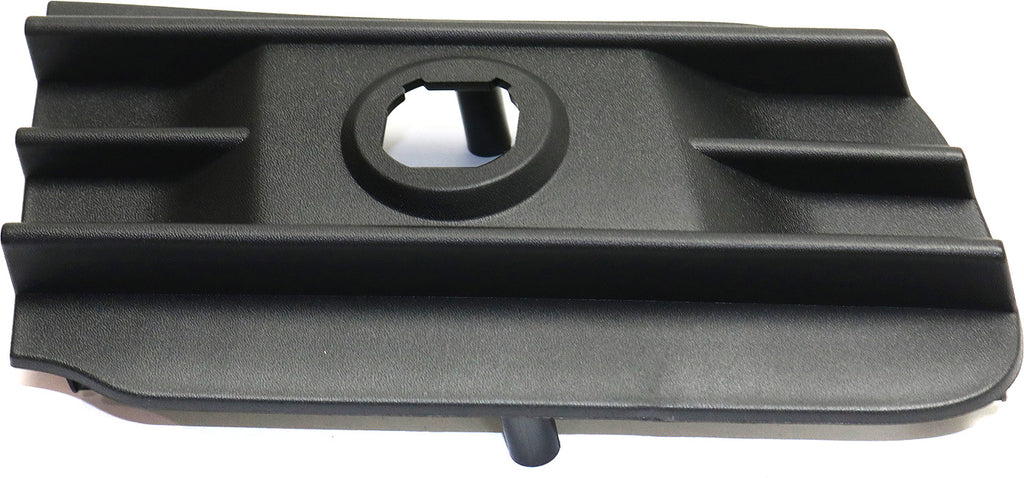 TITAN XD 16-21 FRONT BUMPER FILLER LH, Grille Cover, Textured, w/ Parking Aid Sensor Holes