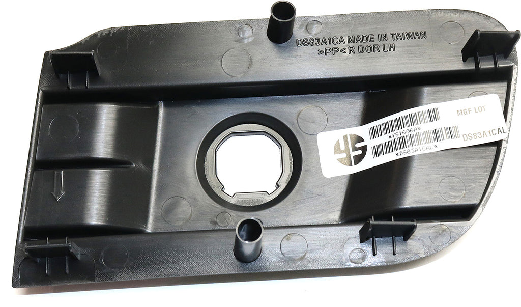TITAN XD 16-21 FRONT BUMPER FILLER LH, Grille Cover, Textured, w/ Parking Aid Sensor Holes