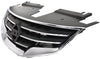 ALTIMA 10-12 GRILLE, Chrome Shell/Black Insert, Sedan - CAPA