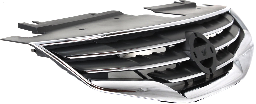 ALTIMA 10-12 GRILLE, Chrome Shell/Black Insert, Sedan - CAPA