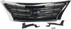 SENTRA 13-15 GRILLE, Chrome Shell/Painted Dark Silver Black, Sport Type, SR Models - CAPA