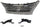SENTRA 13-15 GRILLE, Chrome Shell/Painted Dark Silver Black, Sport Type, SR Models - CAPA