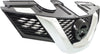 ROGUE 14-16 GRILLE, Painted Black Shell and Insert, w/ Chrome Molding and Hole, SL/(SV-w/ Premium Pkg) Model, USA Built Vehicle - CAPA
