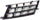 ROGUE 08-10 GRILLE INSERT LH, Outer, Black, S/SL Models