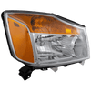 TITAN 08-15 HEAD LAMP RH, Assembly, Halogen - CAPA