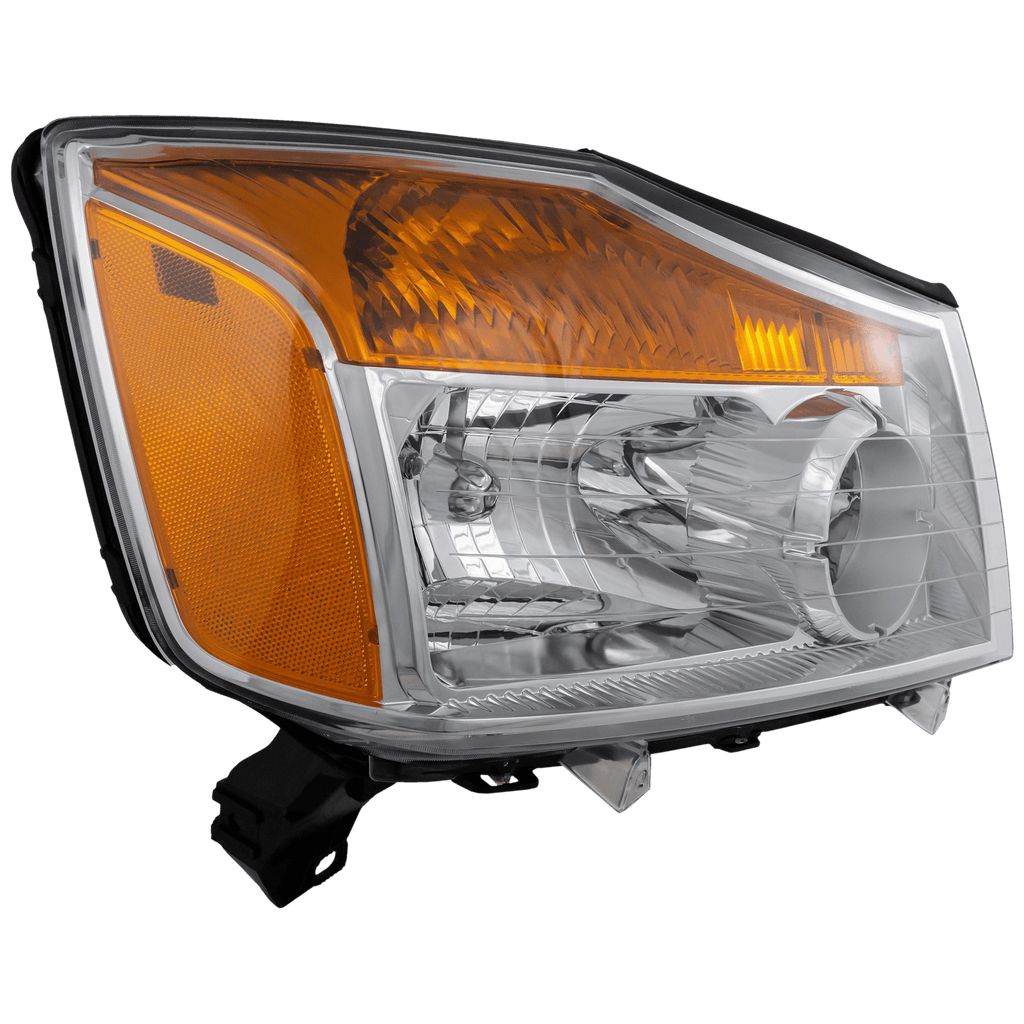 TITAN 08-15 HEAD LAMP RH, Assembly, Halogen - CAPA