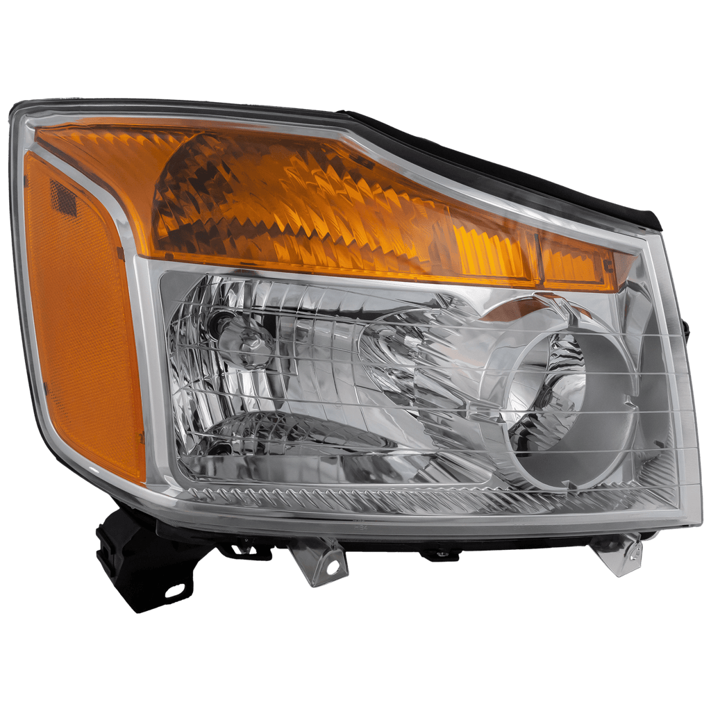 TITAN 08-15 HEAD LAMP RH, Assembly, Halogen - CAPA