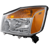 TITAN 08-15 HEAD LAMP LH, Assembly, Halogen - CAPA