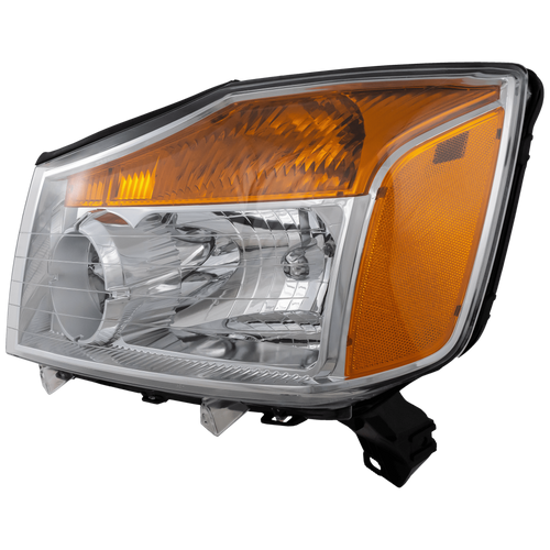 TITAN 08-15 HEAD LAMP LH, Assembly, Halogen - CAPA