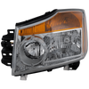 TITAN 08-15 HEAD LAMP LH, Assembly, Halogen - CAPA