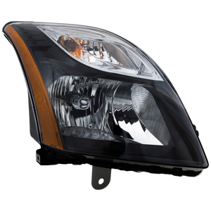 SENTRA 10-12 HEAD LAMP RH, Assembly, Halogen, Black Interior, SR/SE-R/SE-R Spec V Models - CAPA