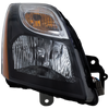 SENTRA 10-12 HEAD LAMP RH, Assembly, Halogen, Black Interior, SR/SE-R/SE-R Spec V Models - CAPA
