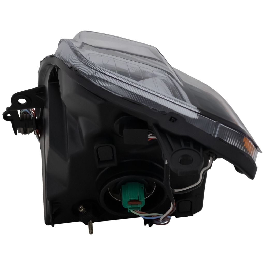 SENTRA 10-12 HEAD LAMP RH, Assembly, Halogen, Black Interior, SR/SE-R/SE-R Spec V Models - CAPA