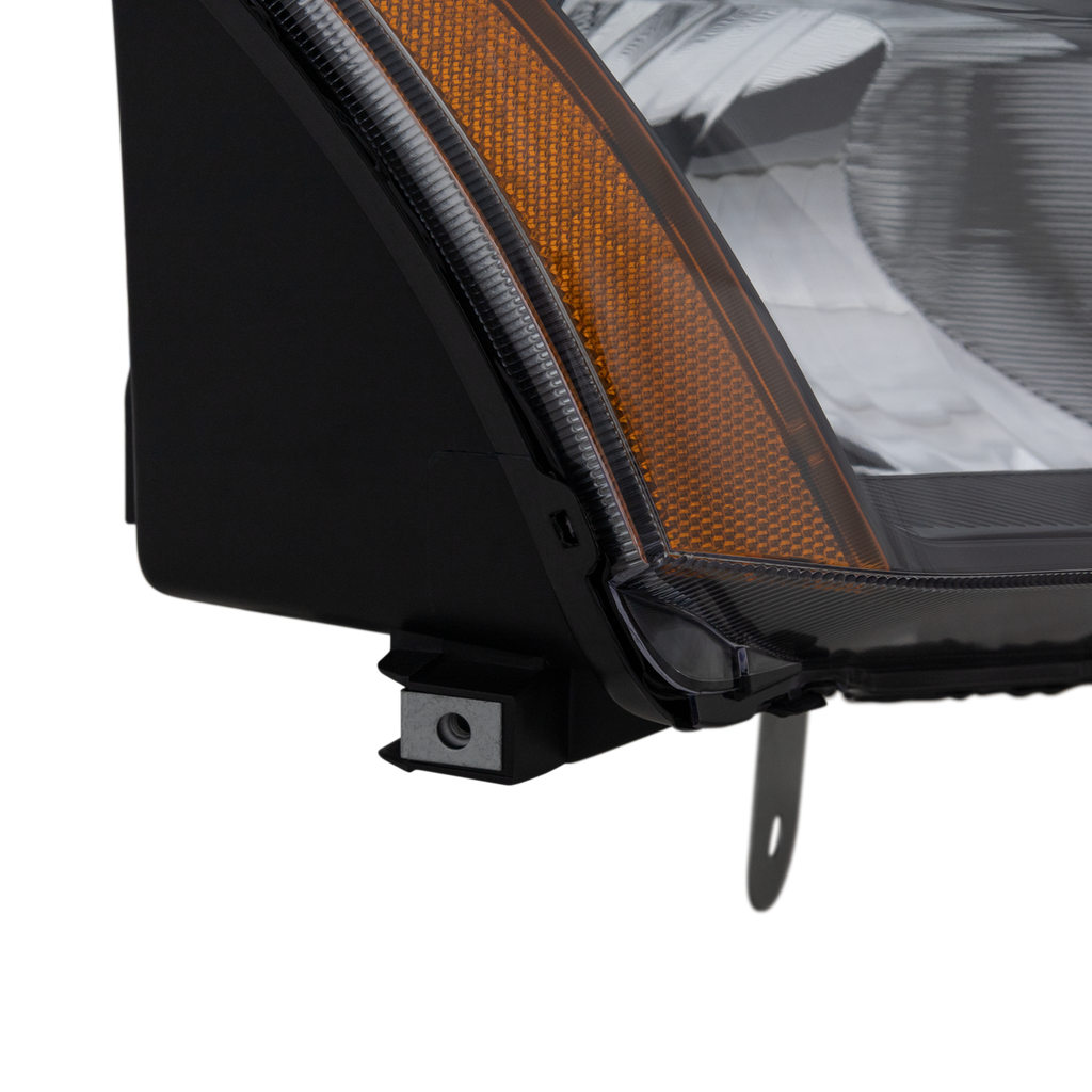 SENTRA 10-12 HEAD LAMP RH, Assembly, Halogen, Black Interior, SR/SE-R/SE-R Spec V Models - CAPA