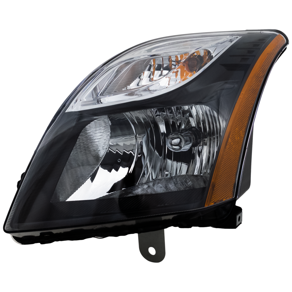 SENTRA 10-12 HEAD LAMP LH, Assembly, Halogen, Black Interior, SR/SE-R/SE-R Spec V Models - CAPA