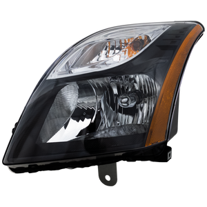 SENTRA 10-12 HEAD LAMP LH, Assembly, Halogen, Black Interior, SR/SE-R/SE-R Spec V Models - CAPA