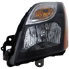 SENTRA 10-12 HEAD LAMP LH, Assembly, Halogen, Black Interior, SR/SE-R/SE-R Spec V Models - CAPA