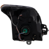 SENTRA 10-12 HEAD LAMP LH, Assembly, Halogen, Black Interior, SR/SE-R/SE-R Spec V Models - CAPA