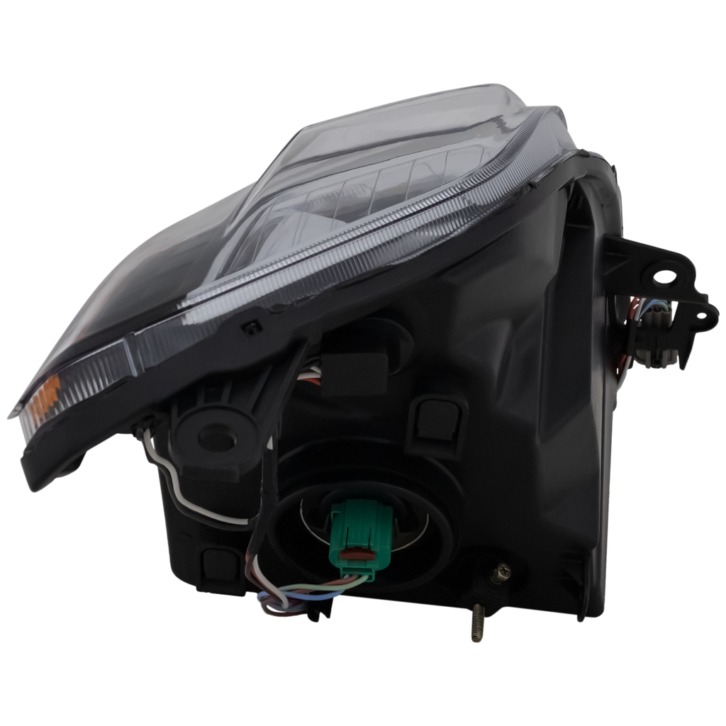 SENTRA 10-12 HEAD LAMP LH, Assembly, Halogen, Black Interior, SR/SE-R/SE-R Spec V Models - CAPA