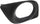 VERSA 12-14 FRONT FOG LAMP MOLDING LH, Textured Black, Sedan