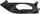 VERSA 12-14 FRONT FOG LAMP MOLDING LH, Textured Black, Sedan