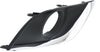 VERSA 15-18 FRONT FOG LAMP MOLDING RH, Textured/Chrome, Sedan