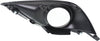 VERSA 15-18 FRONT FOG LAMP MOLDING RH, Textured/Chrome, Sedan