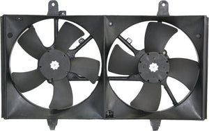 ALTIMA 02-06 / MAXIMA 04-08 RADIATOR FAN SHROUD ASSEMBLY, Dual Fan Type